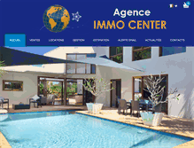 Tablet Screenshot of immo-center.fr